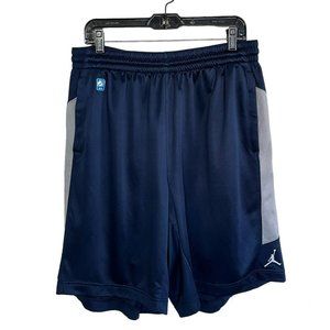 Nike Jordan NCAA Georgetown Hoyas Dri-fit Pre-game Elite Shorts Navy Blue XL